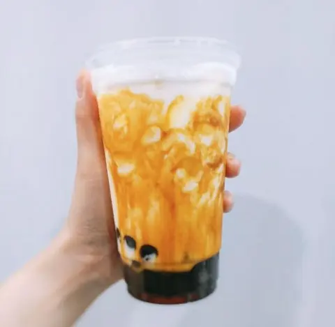 Hình ảnh Sữa tươi trân châu đường đen