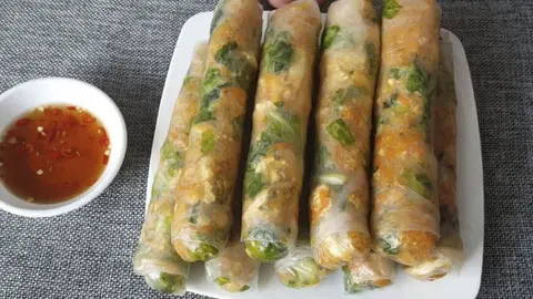 Hình ảnh Bì cuốn chay