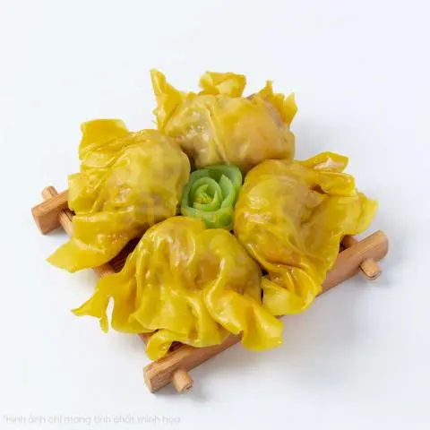 Hình ảnh Sủi cảo sốt dầu hào - prawn dumpling with oyster sauce