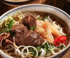 Hình ảnh Bún bò nạm gân