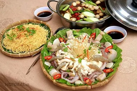 Hình ảnh Lẩu nấm hải sản