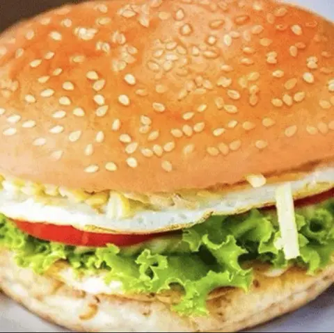 Hình ảnh Hambuger trứng
