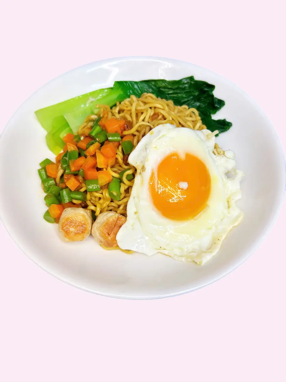 Hình ảnh Mỳ cay phômai trứng chiên