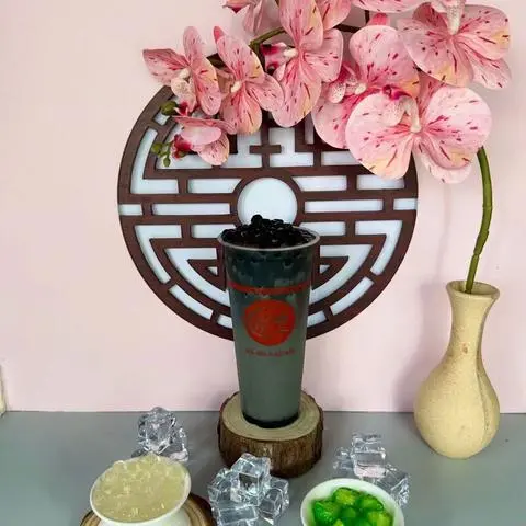 Hình ảnh Sữa tươi than tre trân châu đen