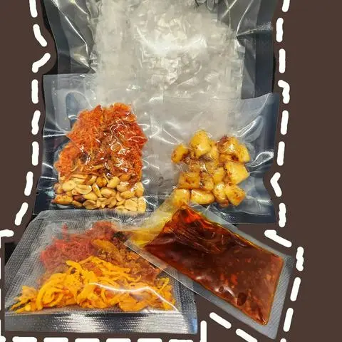 Hình ảnh Bánh tráng tóp mỡ khô bò