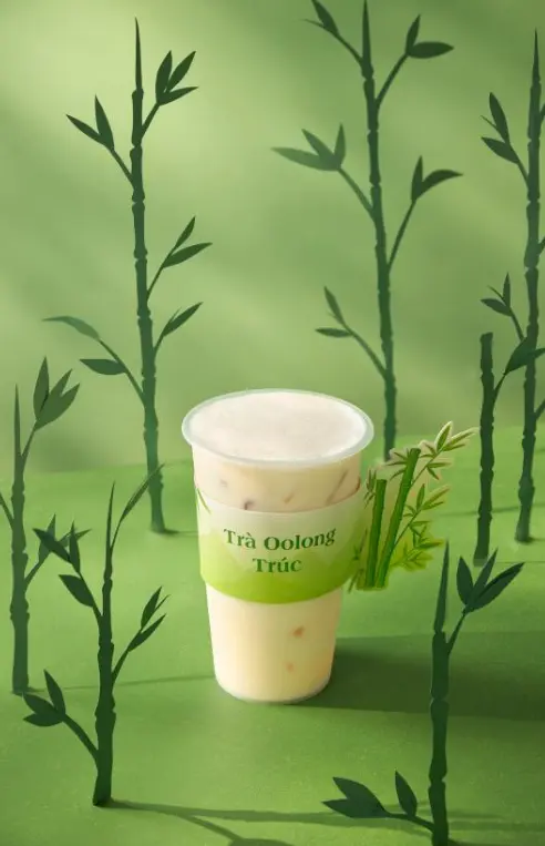 Hình ảnh Ô long trúc - trà sữa ô long trúc