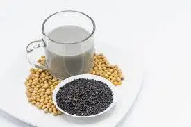 Hình ảnh Sữa đậu nành mè đen