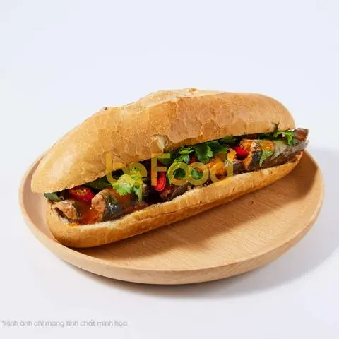 Hình ảnh Bánh mì cá hộp