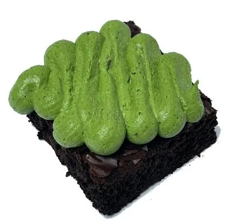 Hình ảnh Brownies matcha cream