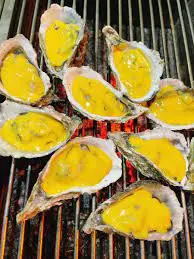 Hình ảnh Hàu nướng phô mai