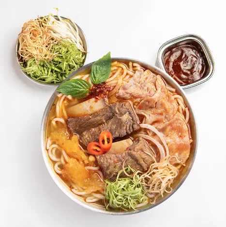 Hình ảnh Bún bò thịt gân
