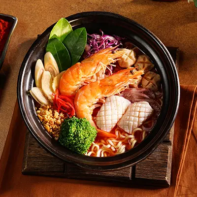 Hình ảnh Mì cay hải sản
