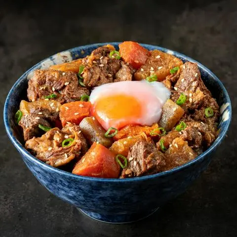 Hình ảnh Cơm gân bò hầm
