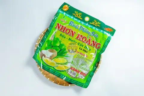 Hình ảnh Bánh tráng phồng sữa lá