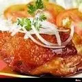 Hình ảnh Cơm đùi gà nướng - Ly Rau Má