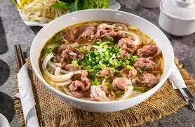 Hình ảnh Bún tái nạm chả( không kèm dụng cụ ăn uống)