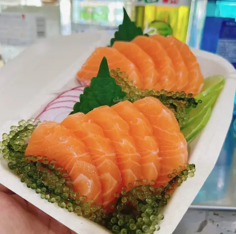 Hình ảnh Sashimi Cá hồi tươi 10pc - fresh salmon