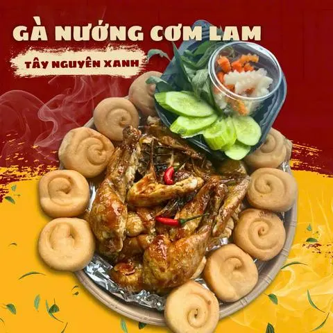 Hình ảnh Combo 3 gà nướng mắm nhĩ