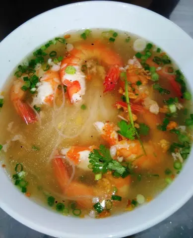Hình ảnh Hủ tiếu tôm có (Khô hoặc Nước )