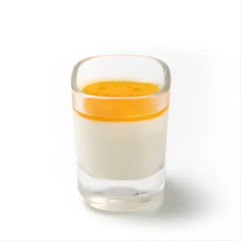 Hình ảnh Panna cotta đào