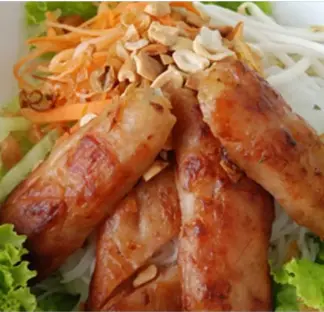 Hình ảnh Bún ram nem nướng