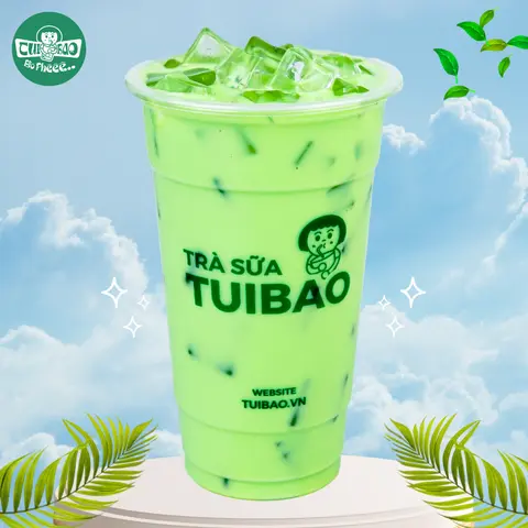 Hình ảnh Trà sữa dưa lưới