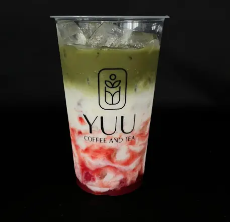 Hình ảnh Matcha dâu yến mạch