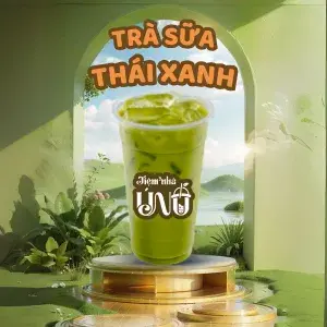 Hình ảnh Trà sữa Thái xanh