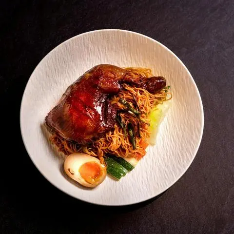 Hình ảnh Mì đùi gà nướng Teriyaki - Chicken noodles