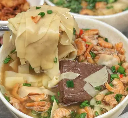 Hình ảnh Hoành thánh lá tôm khô