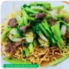 Hình ảnh Mì xào giòn bò