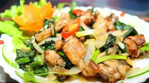 Hình ảnh Ếch chiên lá lốt