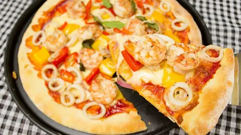 Hình ảnh Pizza hải sản