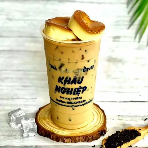 Hình ảnh Trà Sữa Bánh Flan