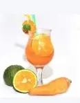Hình ảnh Nước ép cam - cà rốt hạt chia