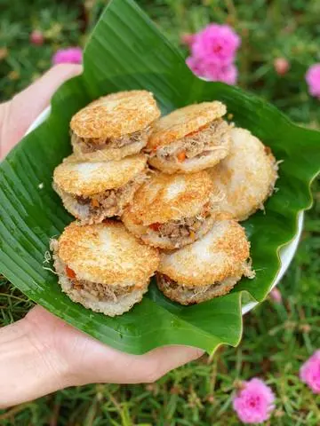 Hình ảnh Xôi chiên thịt chà bông