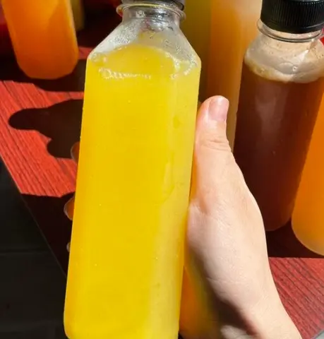 Hình ảnh Nước ép thơm nguyên vị