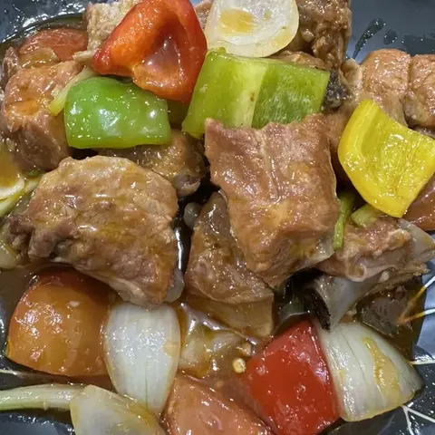 Hình ảnh Sườn non sốt chua ngọt