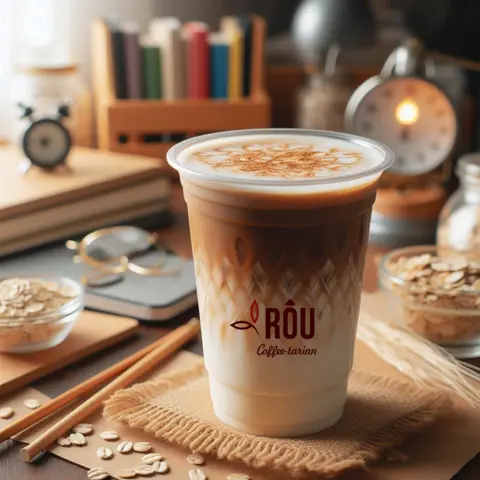 Hình ảnh Cà phê sữa yến mạch