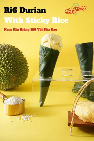 Hình ảnh Kem Sầu Riêng Sữa Gạo - Hộp 125ml