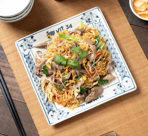 Hình ảnh Mỳ xào lòng mề