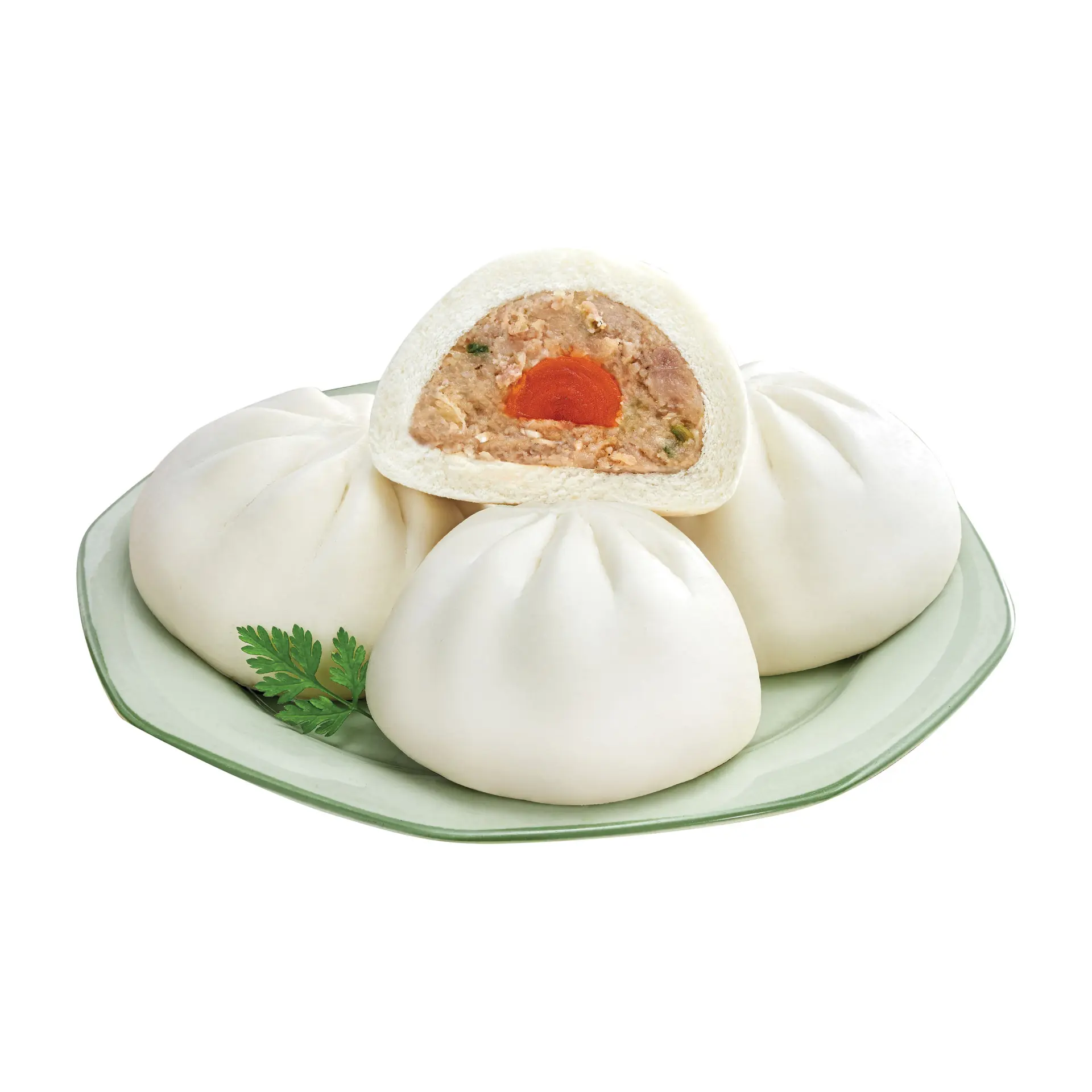 Hình ảnh Bánh Bao Nhân Thịt Heo Trứng Muối