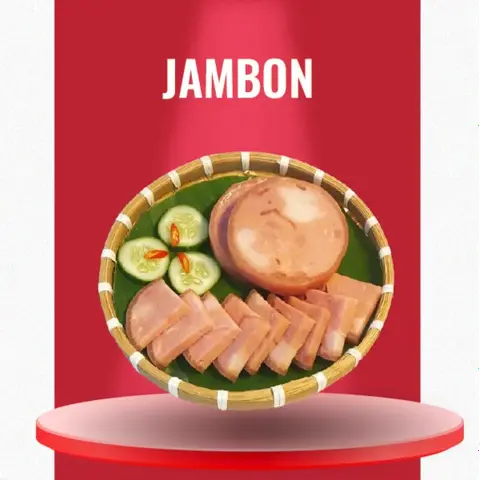 Hình ảnh Jambon - da bao trắng 200gr