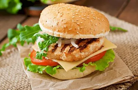 Hình ảnh Hamburger tôm