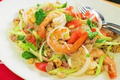 Hình ảnh Miến xào hải sản