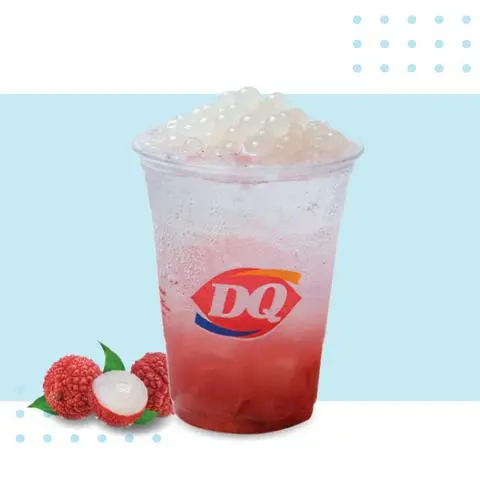 Hình ảnh Soda Vải Hồng Hoa