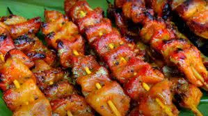 Hình ảnh Lòng heo nướng