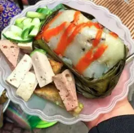 Hình ảnh Bánh giò topping