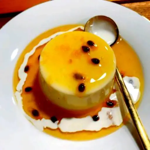 Hình ảnh Panna cotta vị chanh dây