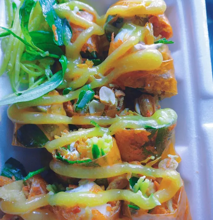 Hình ảnh Bánh tráng cuốn